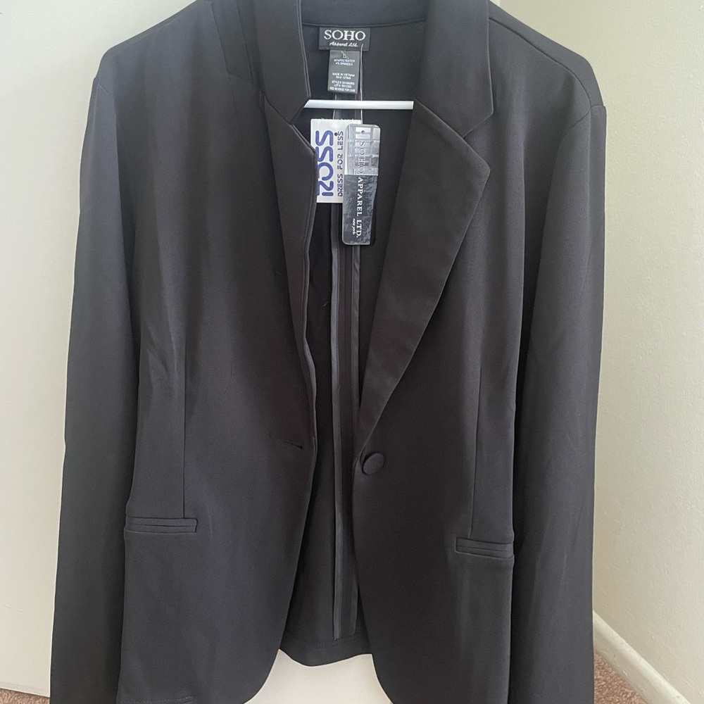 SOHO Classic Black Suit Jacket